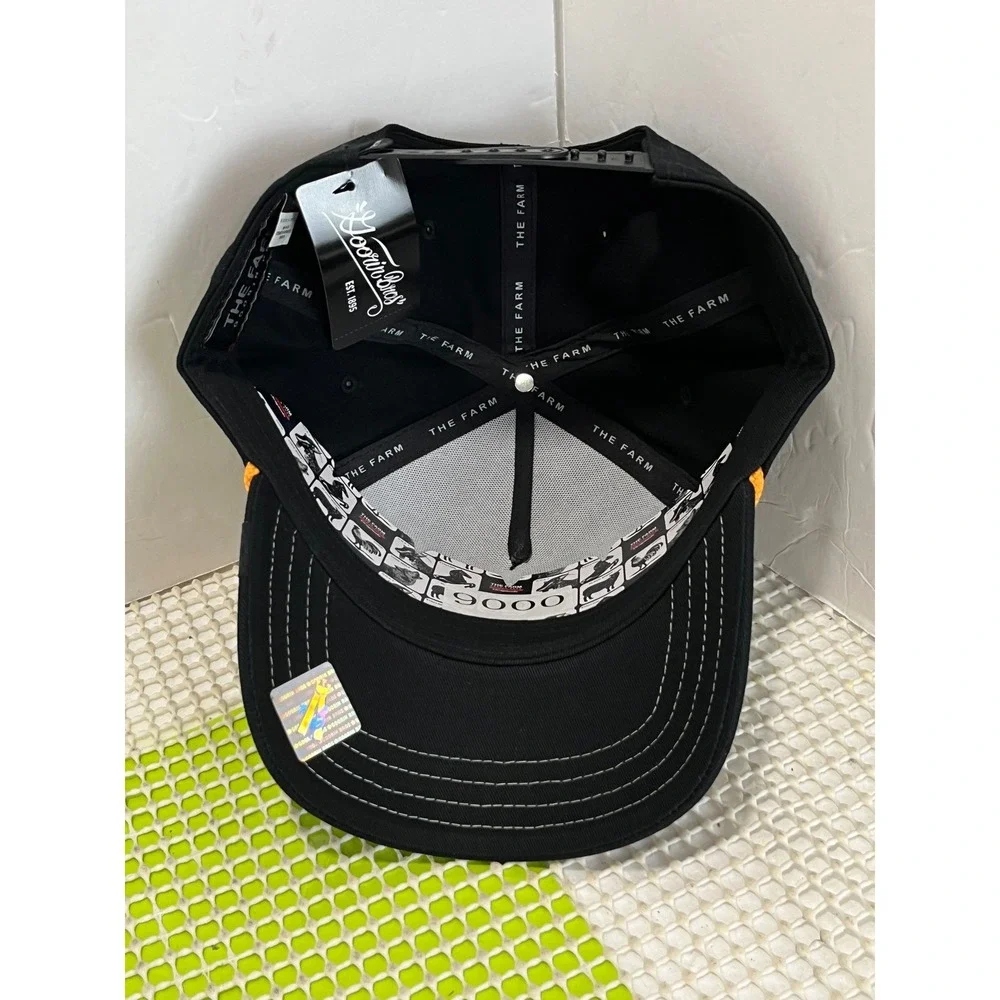 Goorin Bros Wise A$$ Owl 100 Black Trucker Hat Snapback 101-1257 MSRP $45 NEW